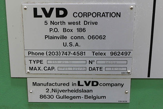 1987 LVD 150-JS-10 Press Brakes | Fabricating & Production Machinery, Inc. (12)