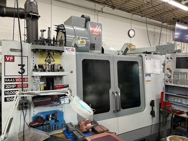 2004 HAAS VF-3D Vertical, 5-Axis | Fabricating & Production Machinery, Inc.